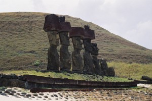 Moai dawnych władców wyspy